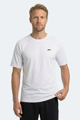 Slazenger - Slazenger RISING Erkek Beyaz Tişört