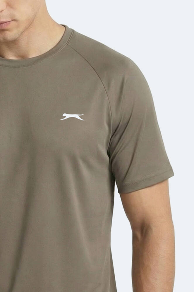 Slazenger RISING Erkek Kahve Tişört