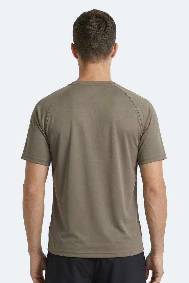 Slazenger RISING Erkek Kahve Tişört