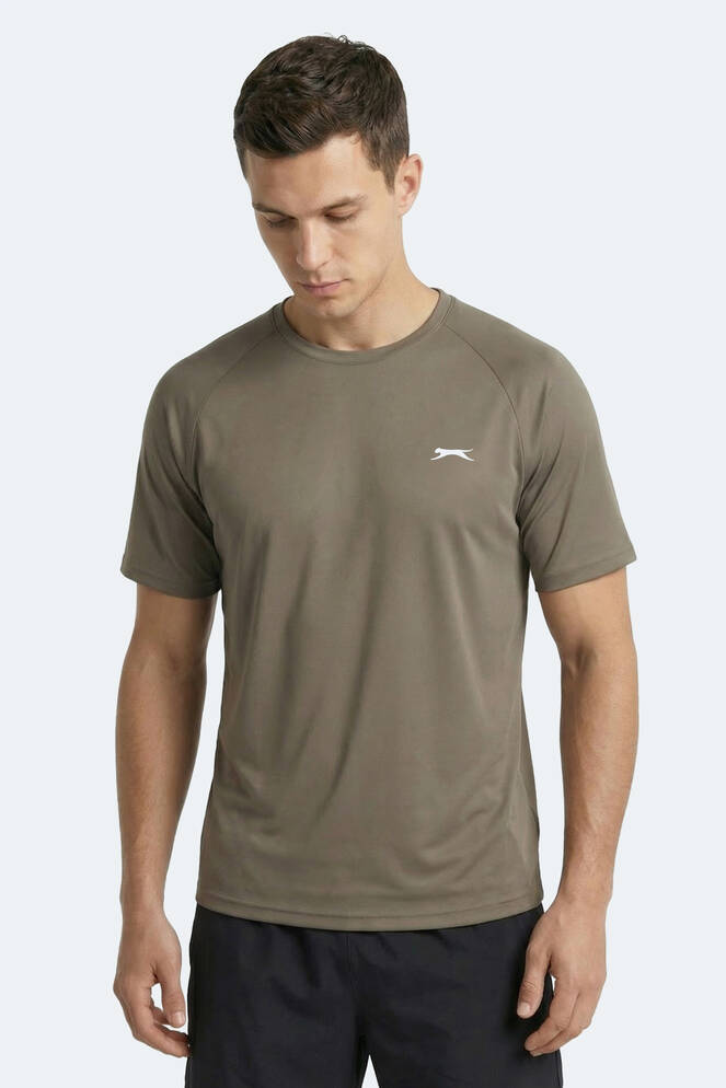 Slazenger RISING Erkek Kahve Tişört