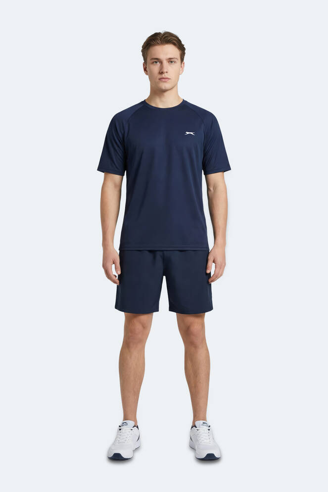 Slazenger RISING Erkek Lacivert Tişört