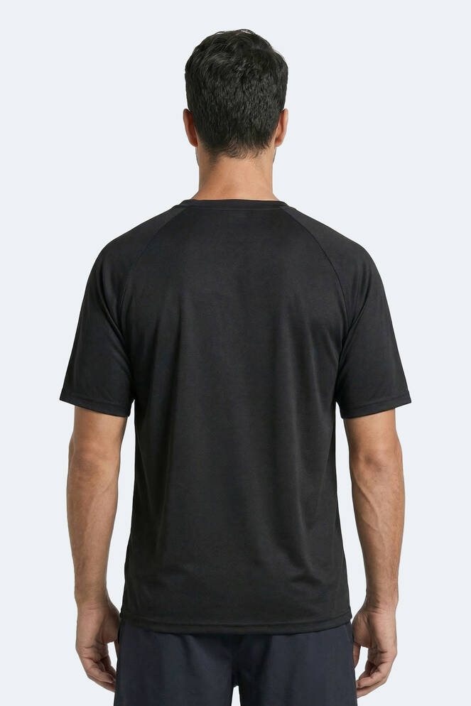 Slazenger RISING Erkek Siyah Tişört