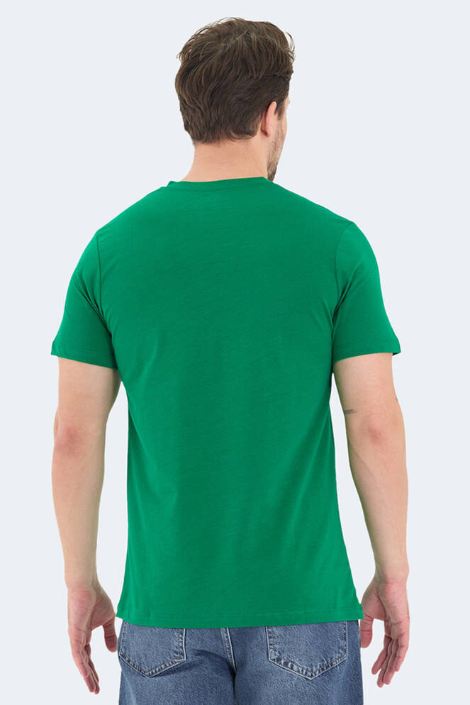 Slazenger RIVALDO Erkek Kısa Kollu T-Shirt Yeşil