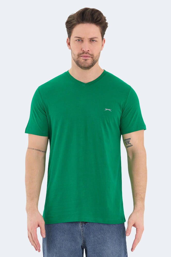 Slazenger RIVALDO Men's Short Sleeve T-Shirt Green