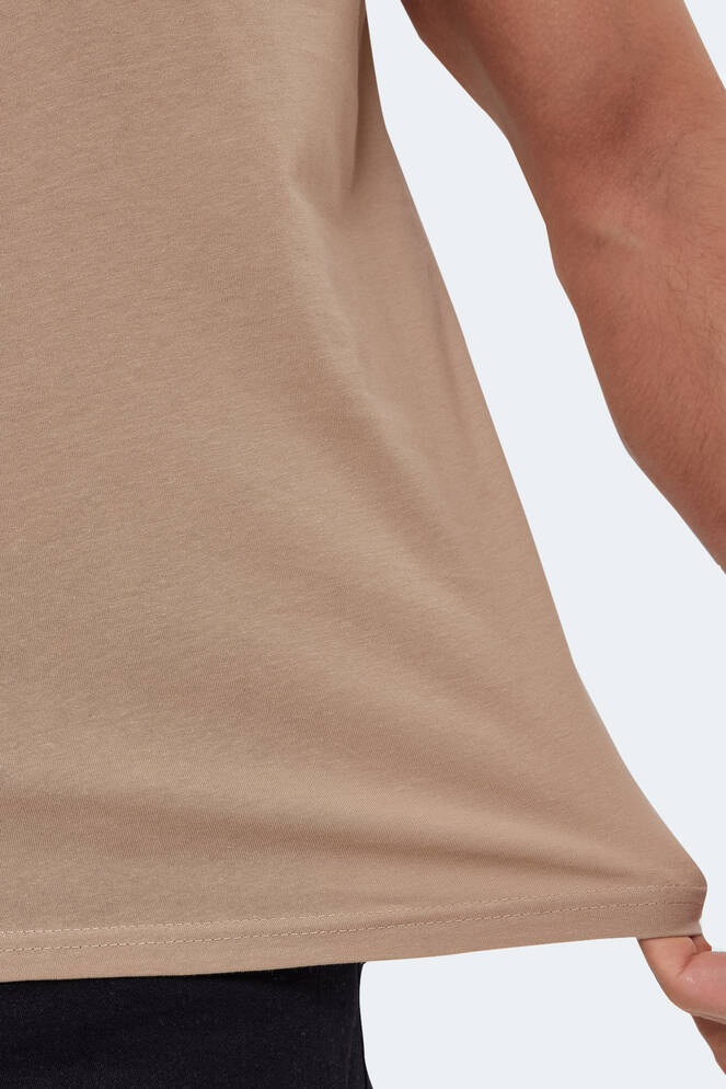 Slazenger RIVALDO Men's Short Sleeve T-Shirt Beige