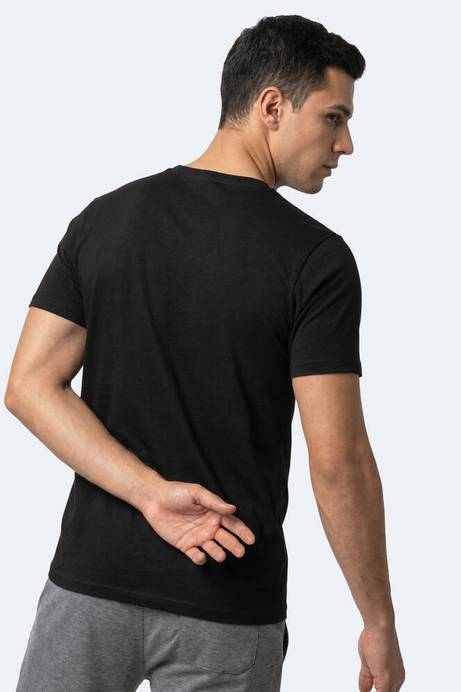 Slazenger RIVALDO Men's Short Sleeve T-Shirt Black