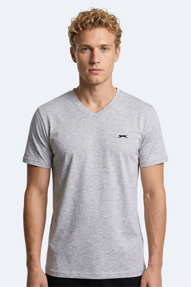 Slazenger RIVALDO Men's Short Sleeve T-Shirt Gray