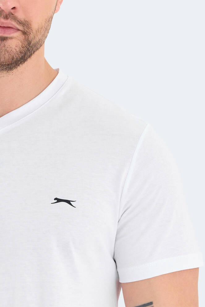 Slazenger RIVALDO Men's Short Sleeve T-Shirt White