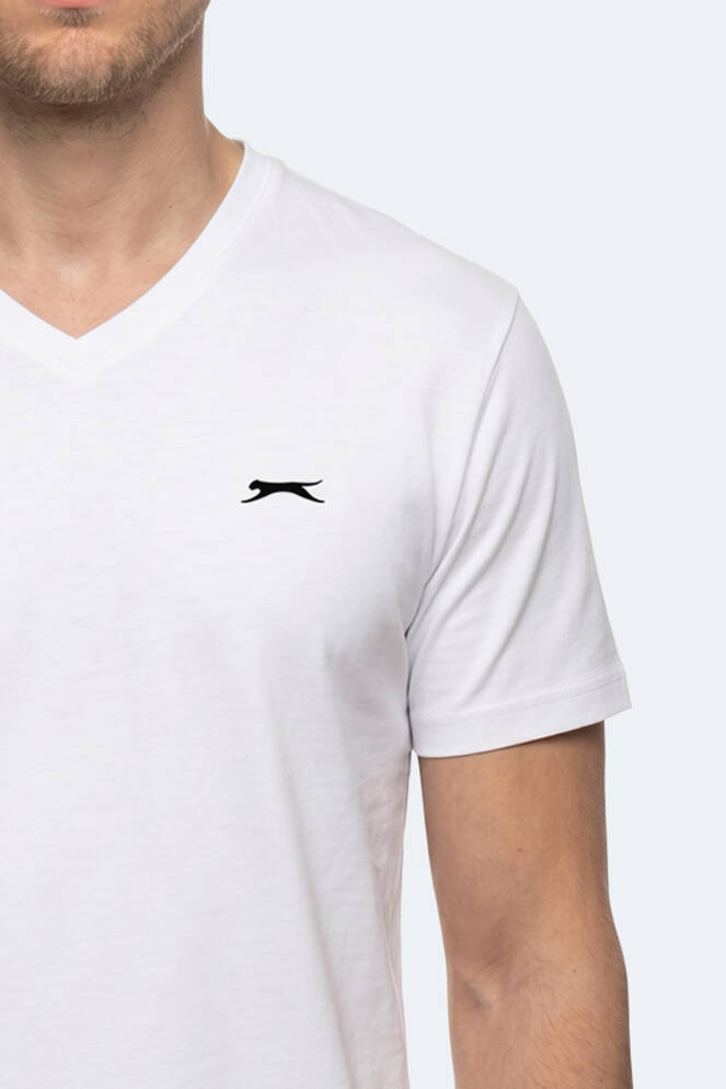 Slazenger RIVALDO Men's Short Sleeve T-Shirt White