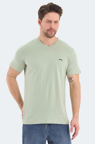 Slazenger RIVALDO Men's T-Shirt Mint Green - Thumbnail