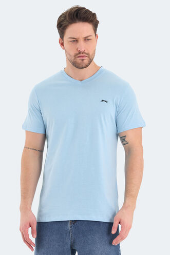 Slazenger RIVALDO Men's T-Shirt Blue - Thumbnail