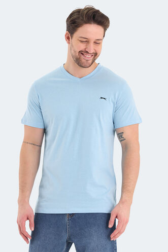 Slazenger RIVALDO Men's T-Shirt Blue - Thumbnail