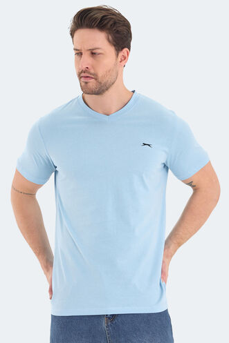 Slazenger RIVALDO Men's T-Shirt Blue - Thumbnail