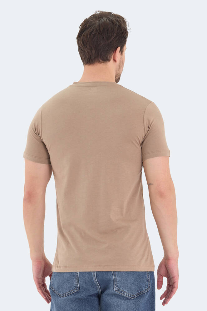 Slazenger RIVALDO Men's T-Shirt Brown