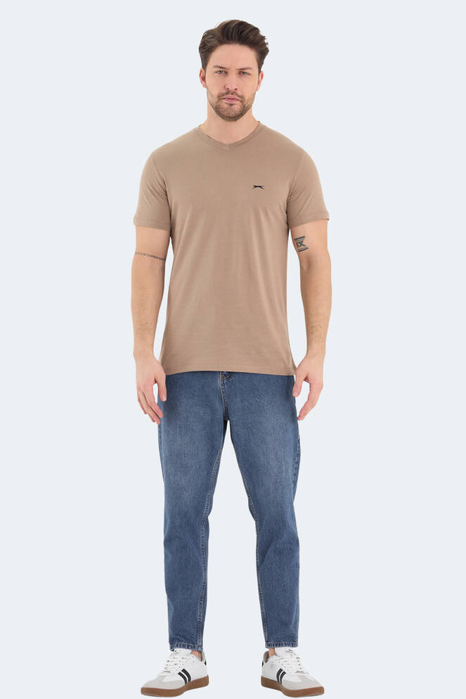 Slazenger RIVALDO Men's T-Shirt Brown