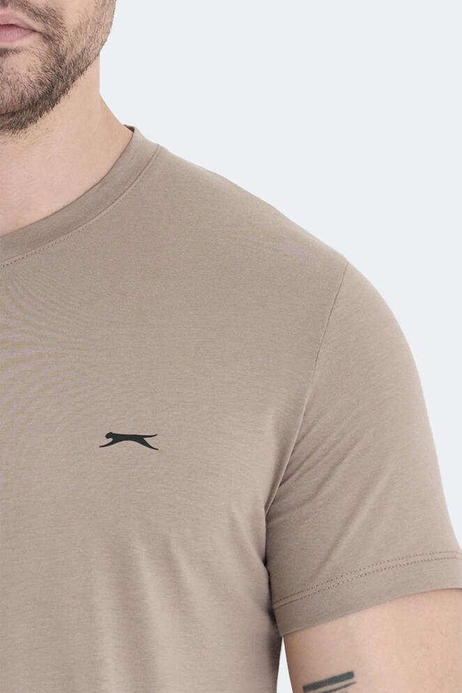 Slazenger RIVALDO Men's T-Shirt Brown