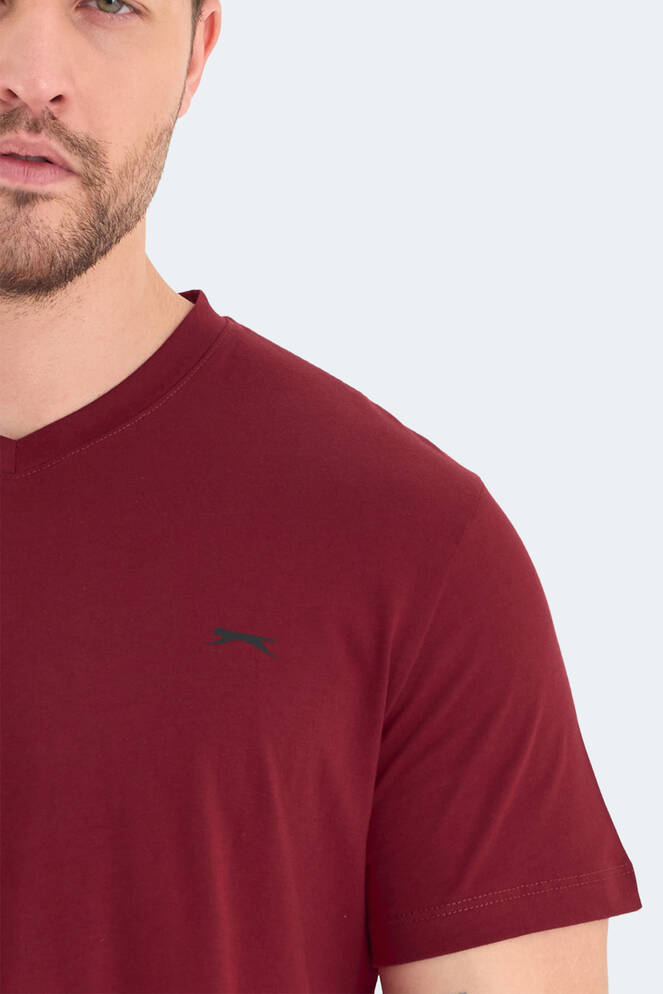Slazenger RIVALDO Men's T-Shirt Burgundy