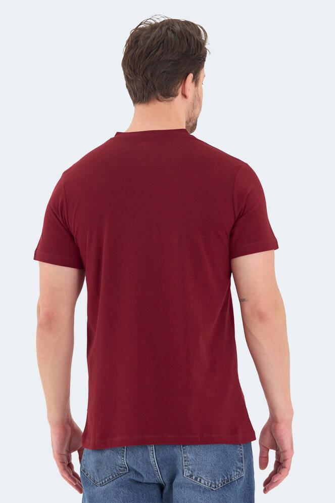 Slazenger RIVALDO Men's T-Shirt Burgundy