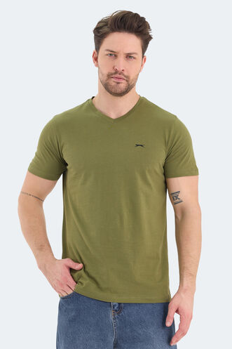 Slazenger - Slazenger RIVALDO Men's T-Shirt Khaki
