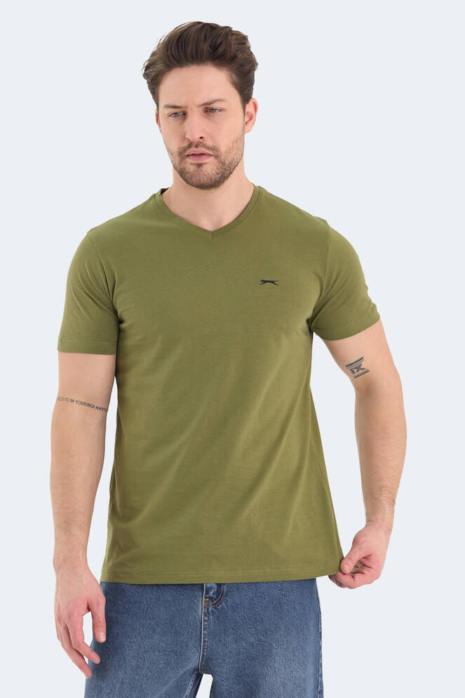 Slazenger RIVALDO Men's T-Shirt Khaki