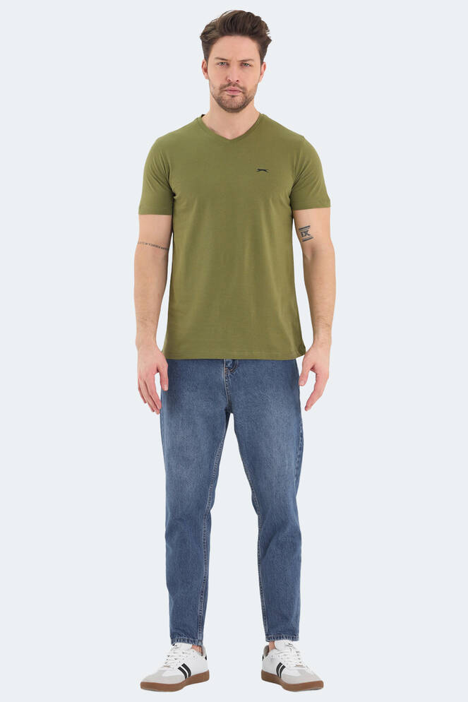 Slazenger RIVALDO Men's T-Shirt Khaki