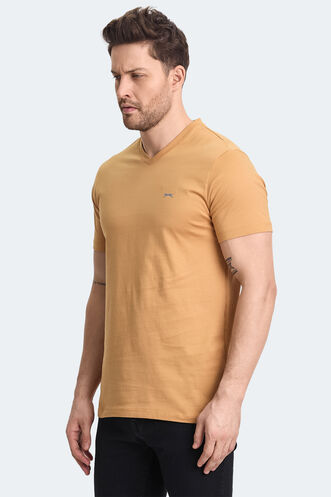 Slazenger RIVALDO Men's T-Shirt Mustard - Thumbnail