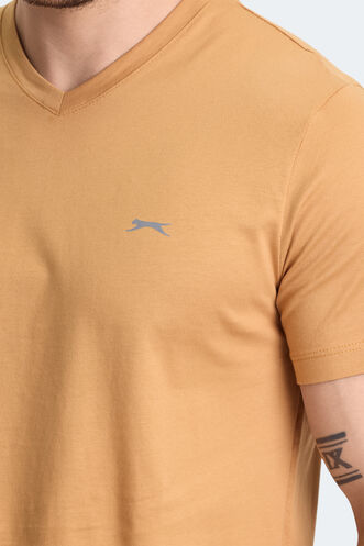 Slazenger RIVALDO Men's T-Shirt Mustard - Thumbnail