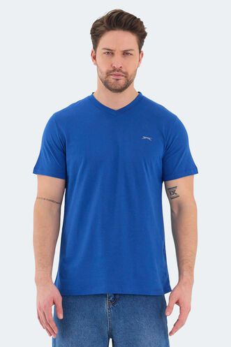 Slazenger RIVALDO Men's T-Shirt Royal Blue - Thumbnail