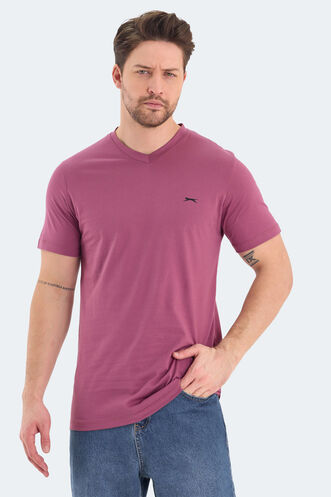 Slazenger RIVALDO Men's T-Shirt Rose - Thumbnail