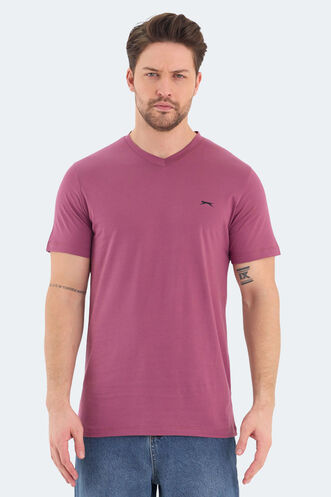 Slazenger RIVALDO Men's T-Shirt Rose - Thumbnail