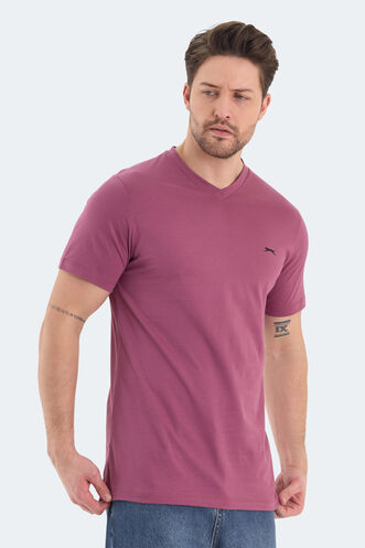 Slazenger RIVALDO Men's T-Shirt Rose - Thumbnail