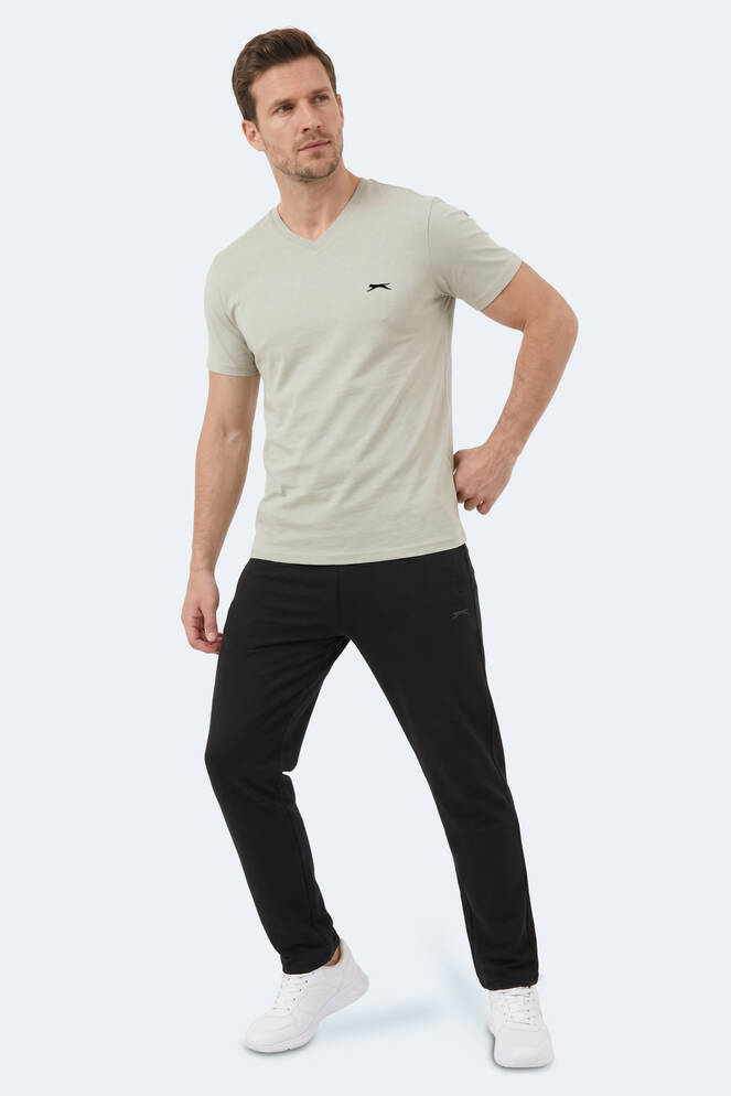 Slazenger RIVALDO T Erkek Açık Gri Tişört