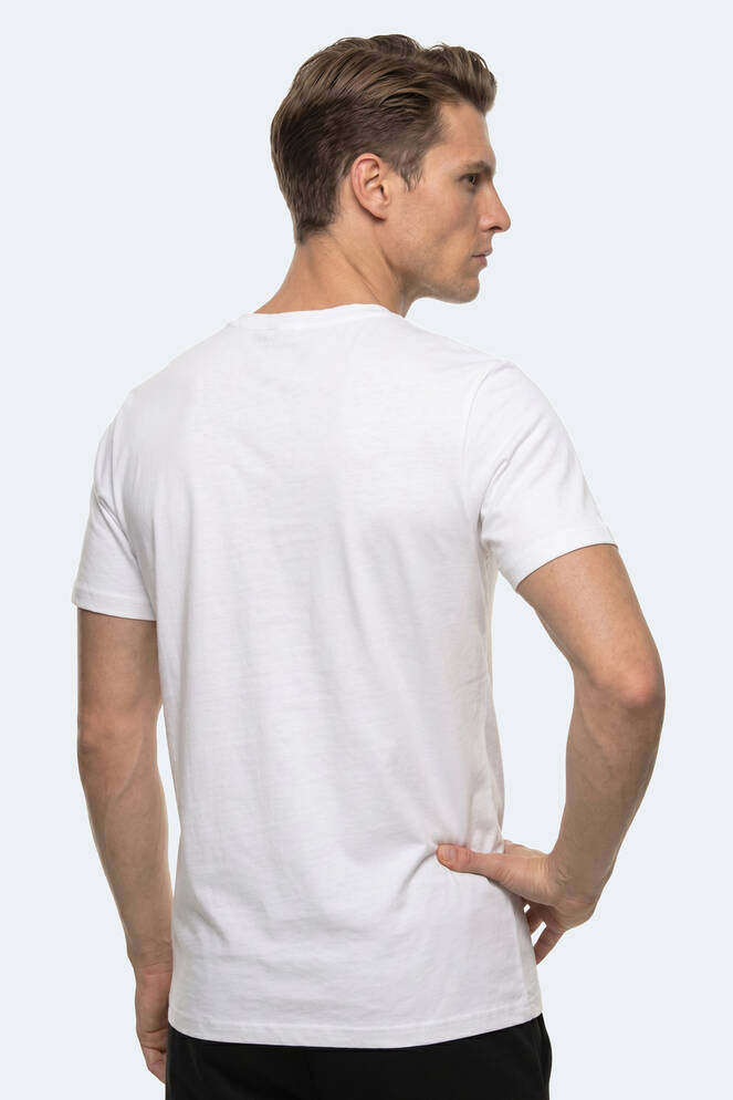 Slazenger RIVALDO T Erkek Beyaz Tişört