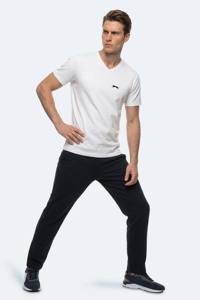 Slazenger RIVALDO T Erkek Beyaz Tişört