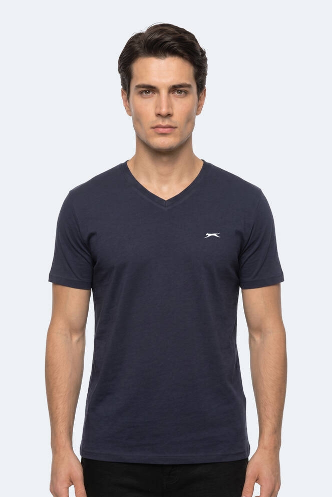 Slazenger RIVALDO T Erkek Lacivert Tişört