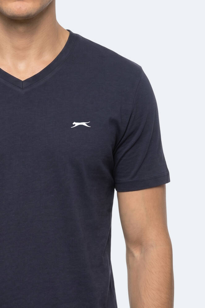 Slazenger RIVALDO T Erkek Lacivert Tişört