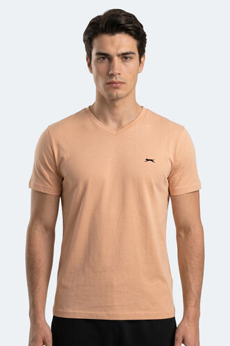 Slazenger - Slazenger RIVALDO T Erkek Vizon Tişört