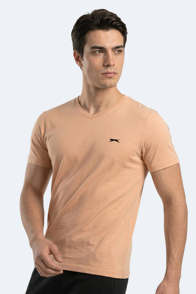 Slazenger RIVALDO T Erkek Vizon Tişört