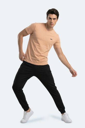 Slazenger RIVALDO T Erkek Vizon Tişört - Thumbnail