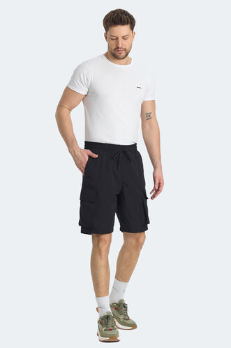 Slazenger RODYA Erkek Şort Siyah - Thumbnail