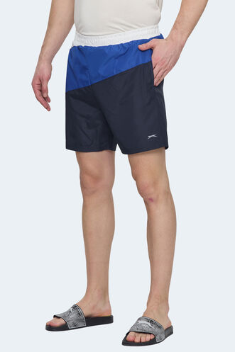 Slazenger - Slazenger ROHAN Erkek Şort Lacivert - Saks Mavi