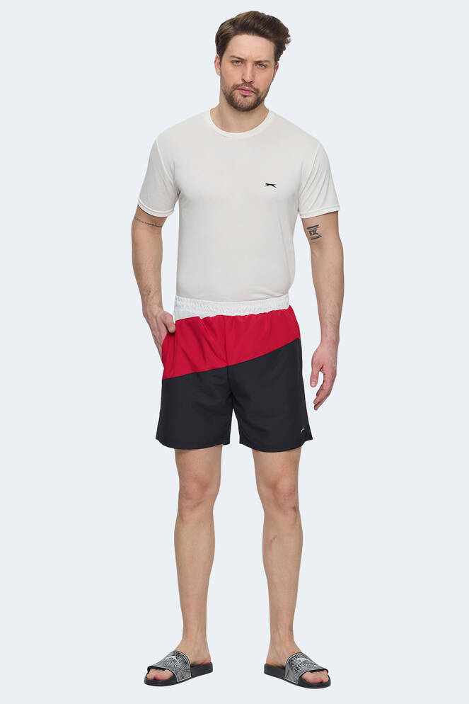 Slazenger ROHAN Erkek Siyah / Kırmızı Mayo