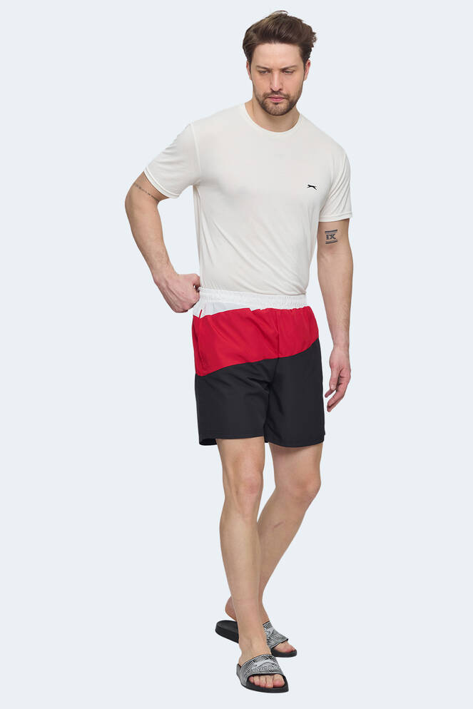 Slazenger ROHAN Erkek Siyah / Kırmızı Mayo