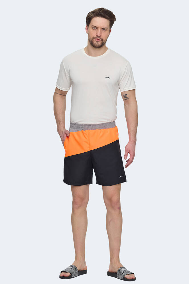 Slazenger ROHAN Erkek Siyah / Turuncu Mayo