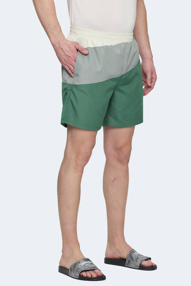 Slazenger ROHAN Erkek Yeşil / Sarı Mayo