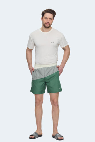 Slazenger ROHAN Erkek Yeşil / Sarı Mayo - Thumbnail