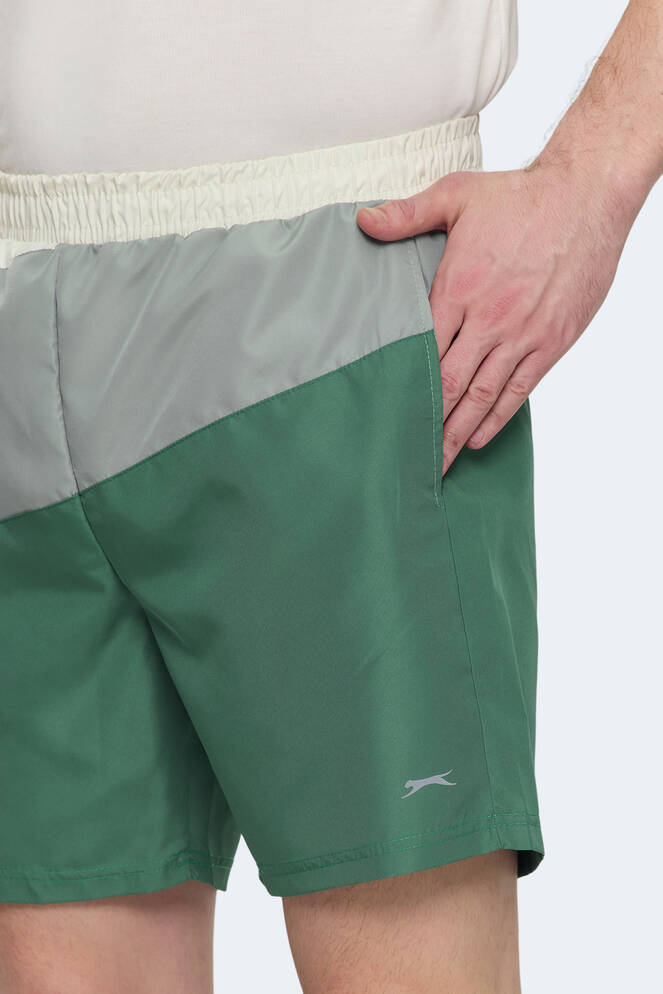 Slazenger ROHAN Erkek Yeşil / Sarı Mayo