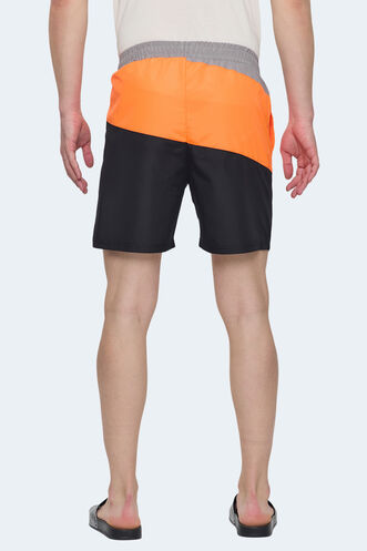 Slazenger ROHAN Men's Shorts Black - Orange - Thumbnail
