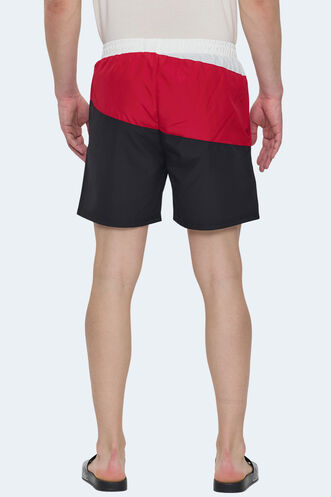 Slazenger ROHAN Men's Shorts Black - Red - Thumbnail