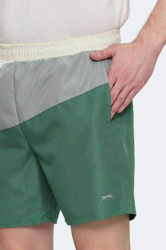 Slazenger ROHAN Men's Shorts Green - Yellow - Thumbnail